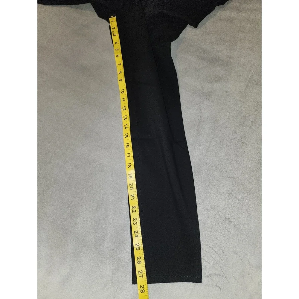 LOFT Women's Black Legging Pants Size 14 / 32 Skinny Stretch NWT